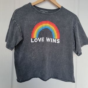Love wins tee shirt